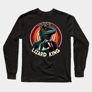 lizard king jim Long Sleeve T-Shirt